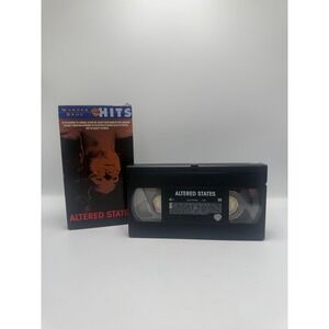 Altered States VHS Warner Bros Hits Sci-Fi Horror William Hurt 17353 Vtg Tape